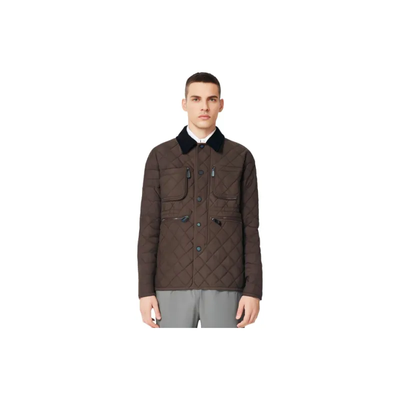 Burberry SS23 Puffer Jacket Men's Dark Brown-2