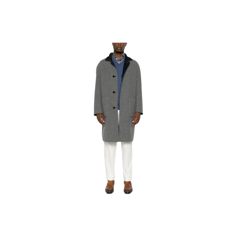Brunello Cucinelli Reversible Cashmere Coat-2