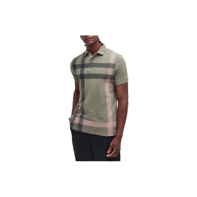 BARBOUR Checked Polo Shirt-2