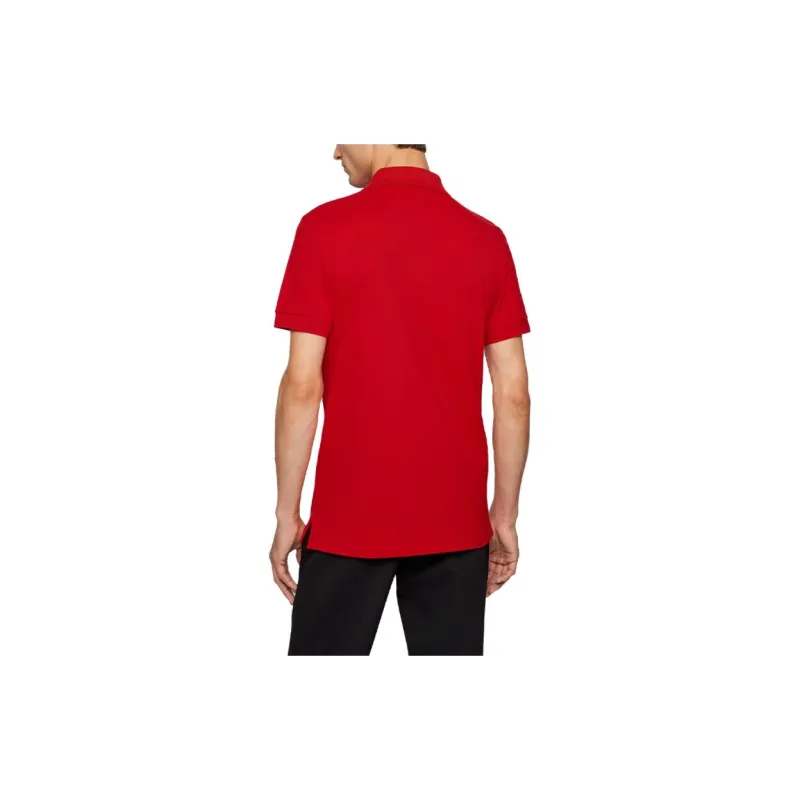 HUGO BOSS Polo Shirts Men Red-3