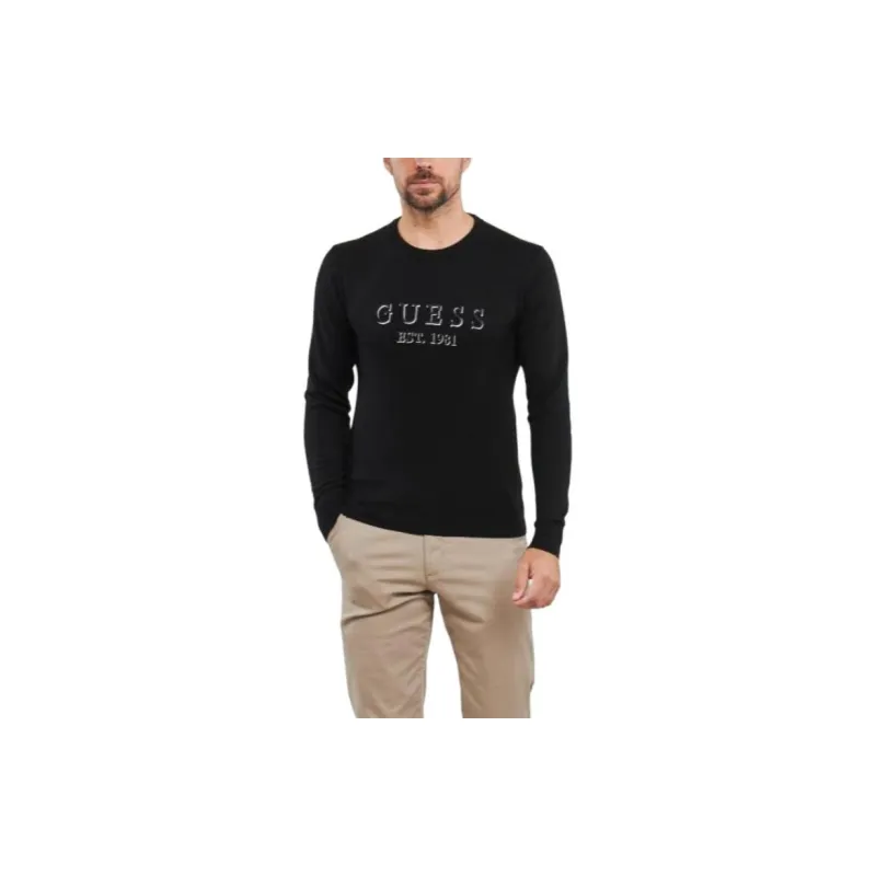 GUESS T Shirts Men Black-2