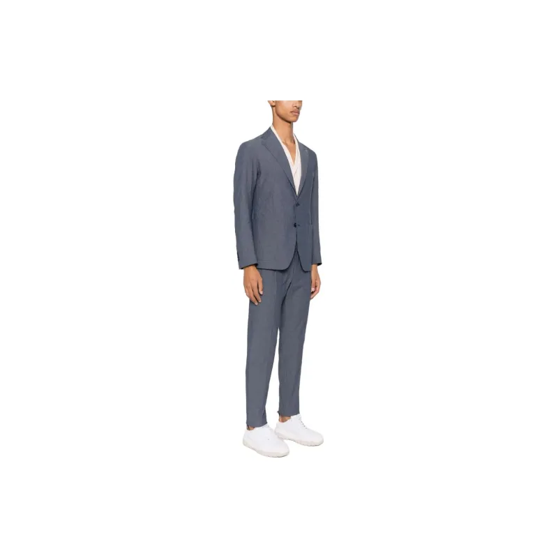 Tagliatore FW23 Business Suit Men's Light Blue-3