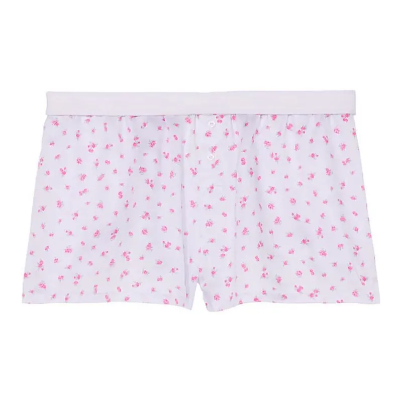 Victoria's Secret PINK TENCEL™ Boxy Pajama Shorts / PWFP Pajama Pants Women's White-0