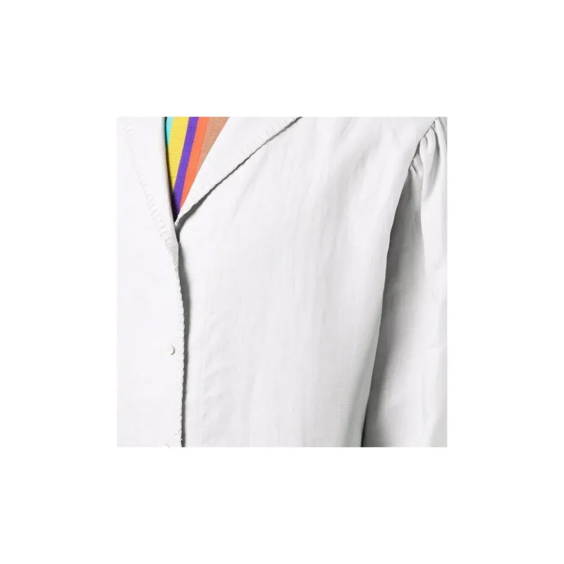 Karl Lagerfeld X Kenneth Ize Linen Tunic Shirt-5