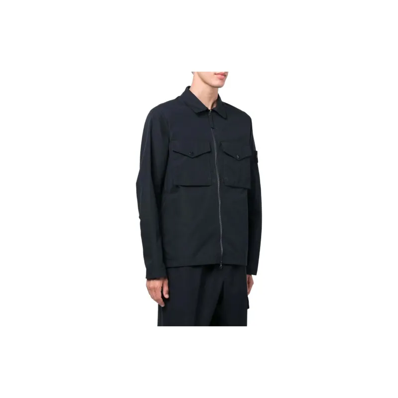 STONE ISLAND 116F1 O Ventile STONE ISLAND Ghost Piece Overshirt-4