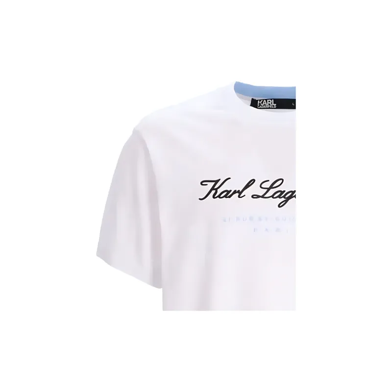 KARL LAGERFELD / Karl Lagerfeld Jeans Logo print T shirt-3