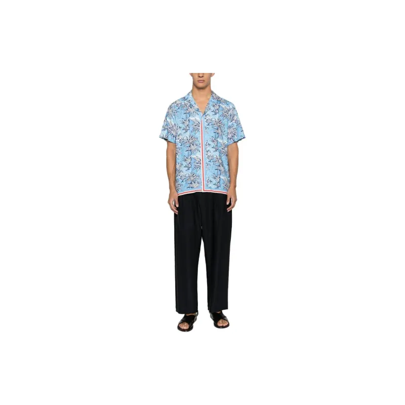 Orlebar Brown Shirts Men Blue-1
