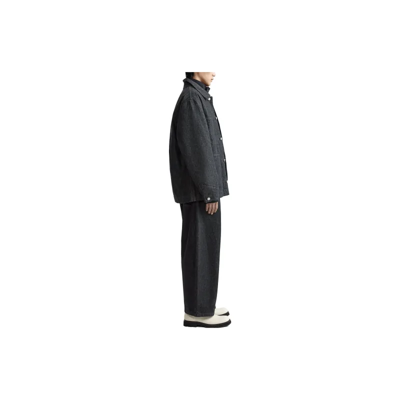 ZARA x STUDIO NICHOLSON Denim Jacket Men's Black-5