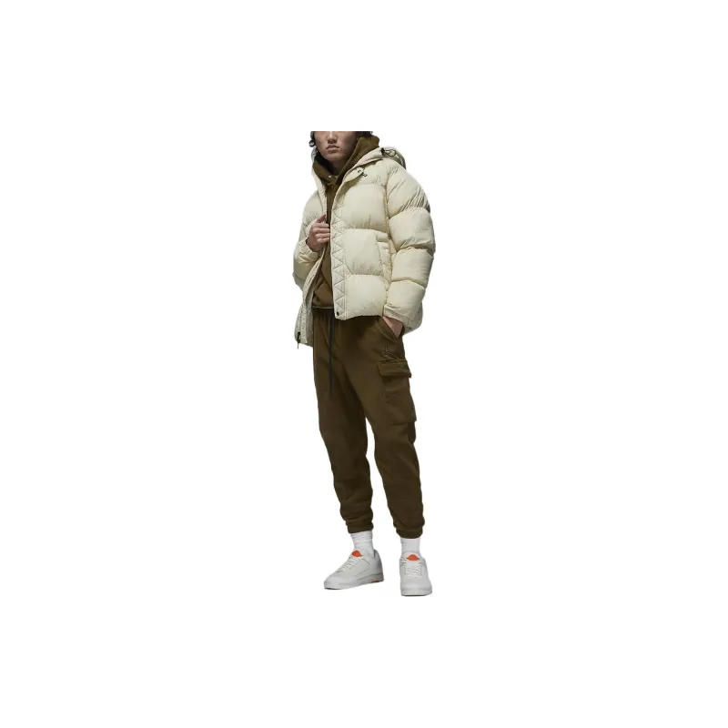 Jordan Knitted Sweatpants Men Brown-3