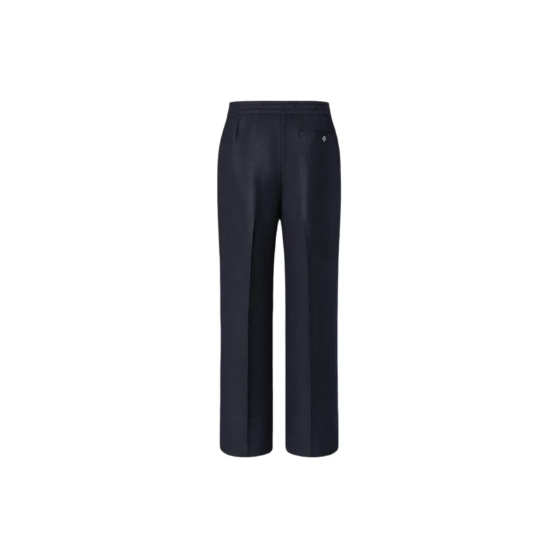 LOUIS VUITTON Wool Drawstring Tailored Pants-1