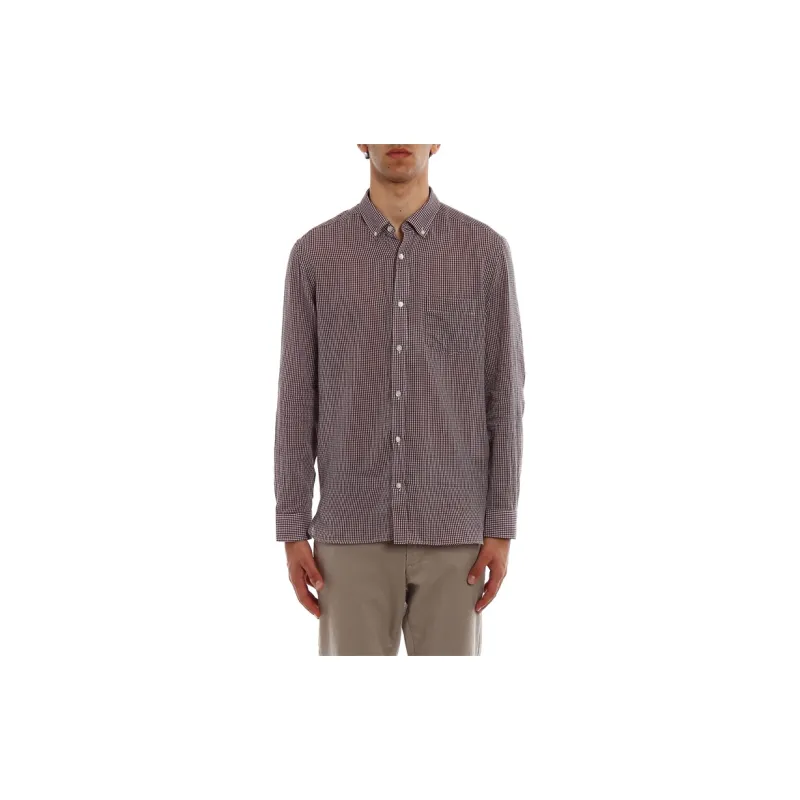 Burberry Shirts Men Pink-6