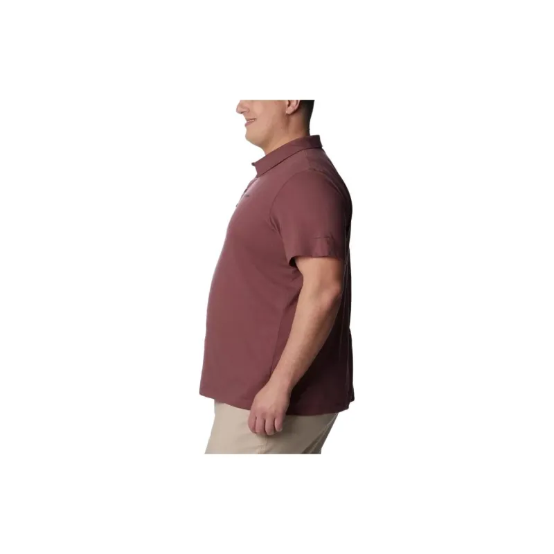 Columbia Polo Shirts Men Burgundy-3