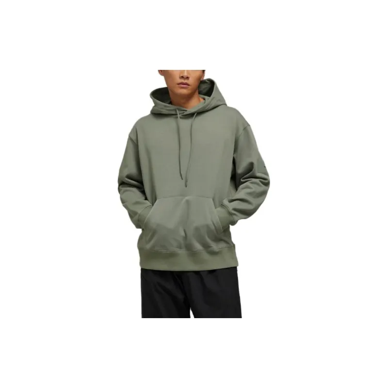 Y 3 Drawstring Cotton blend Hoodie-1