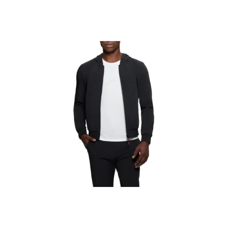 GUESS Tech Hooded Sweater Sweater Men's Black-1