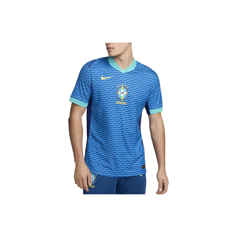 Nike Brazil 2024 Match Away Men's Nike Dri FIT Adv Soccer Authentic Jersey-3