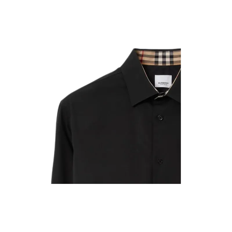 Burberry Equestrian Knight Embroidered Buttoned Shirt-3