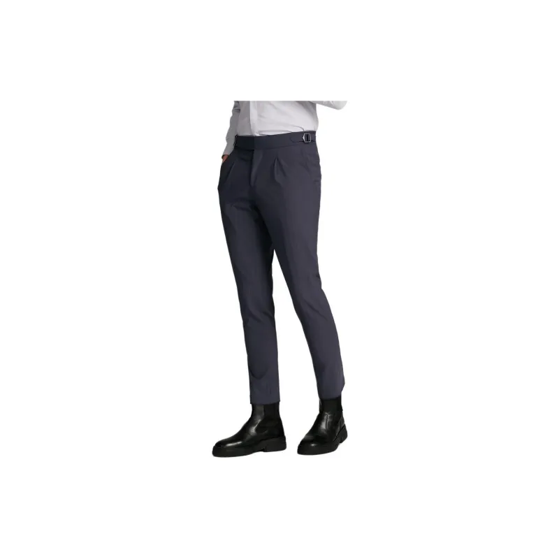 Satchi Suit Trouser Men's Blue Gray-1