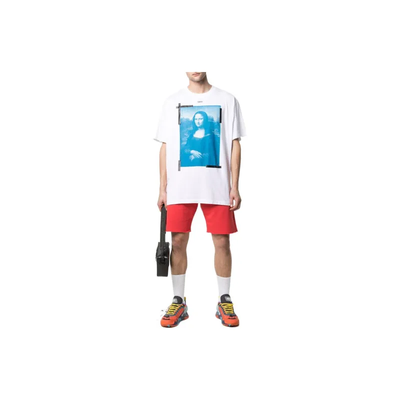 OFF WHITE T Shirts Men White-1