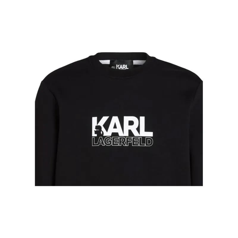 KARL LAGERFELD / Karl Lagerfeld Jeans Stack-logo Sweatshirt-2