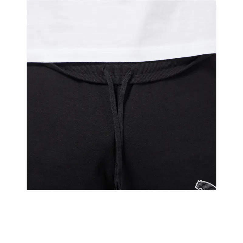 PUMA Knitted Sweatpants Men Black-6