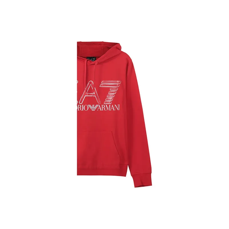 EMPORIO ARMANI EA7 FW22 Sweatshirt Men's Race Red-4
