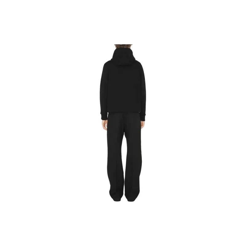 Burberry Embroidered Ekd Cotton Hoodie-3