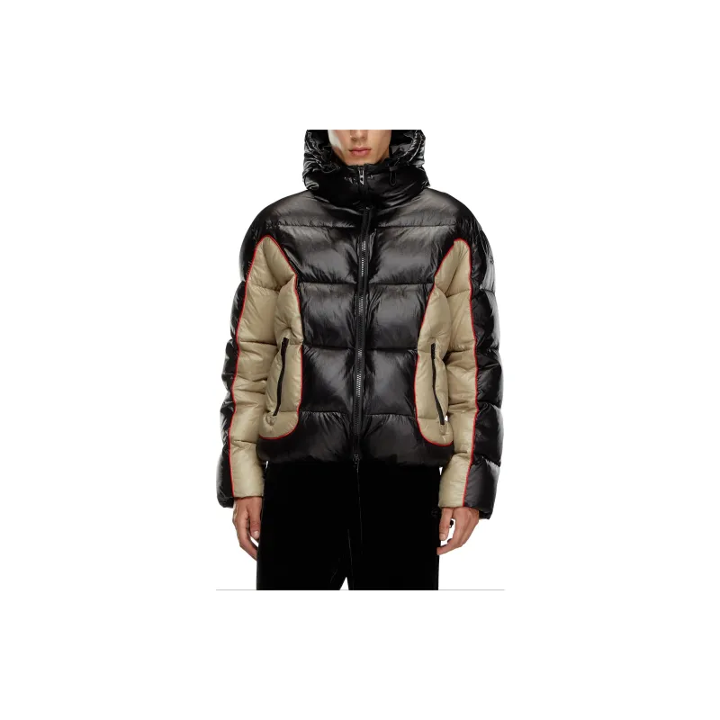 DIESEL W Ostend Panelled Padded Jacket-1
