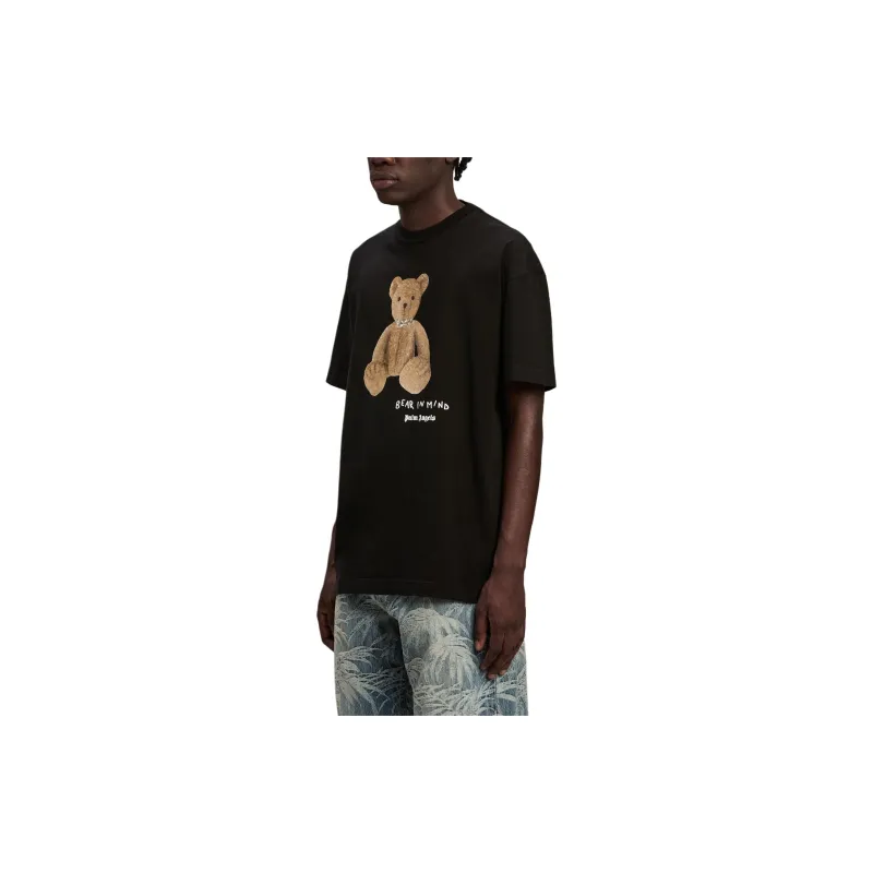 PALM ANGELS Bear In Mind T Shirt-2