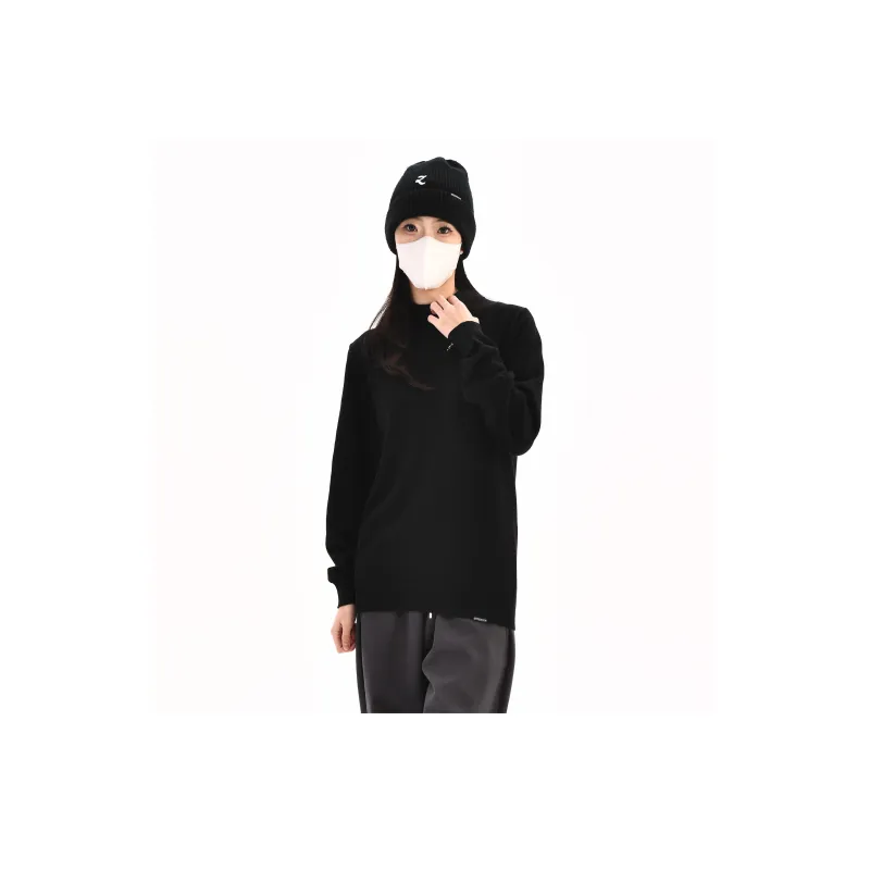 ZMOH Plain Net Series Sweaters Unisex-11
