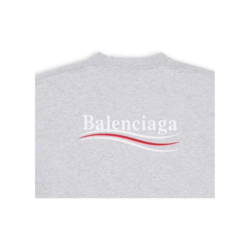 Balenciaga T Shirt Men's Light Gray-6