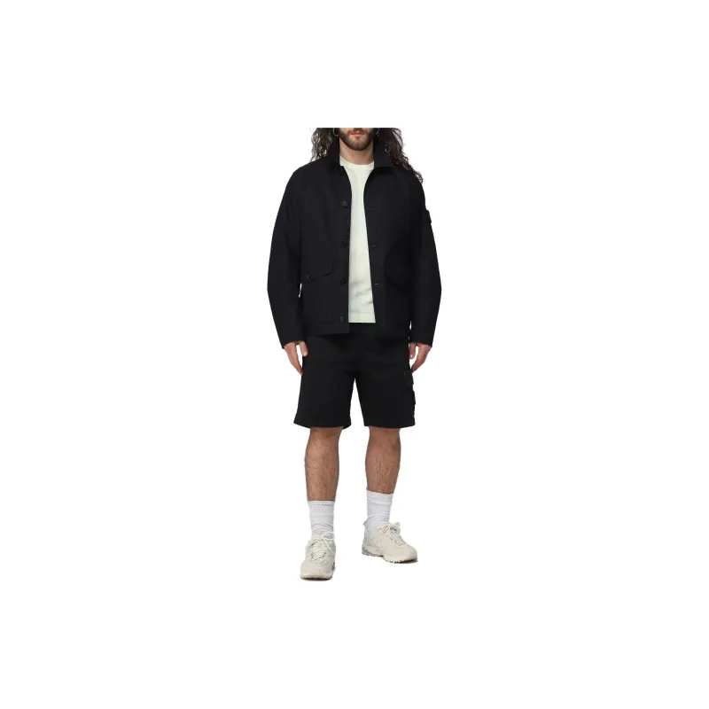 STONE ISLAND Cargo Shorts Men's Charcoal Black-1