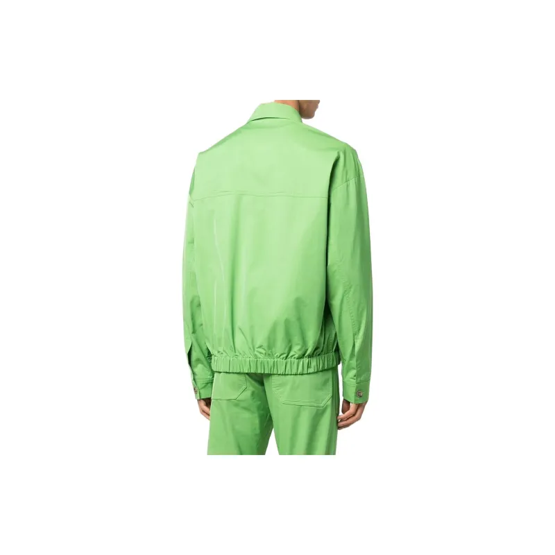 NANUSHKA Jackets Men Green-2