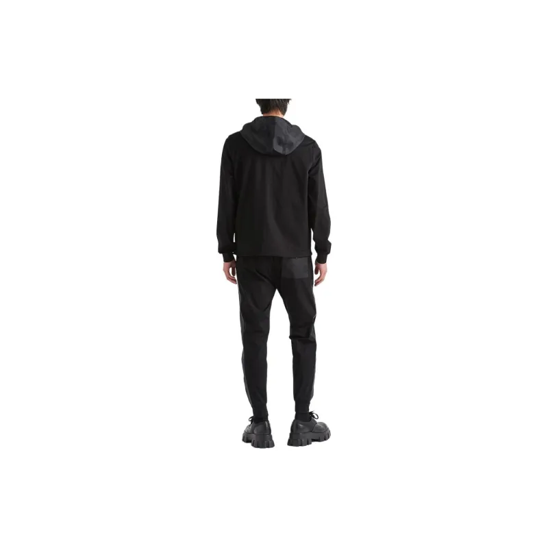 PRADA FW22 Knitted Sweatpants Men's Black-2