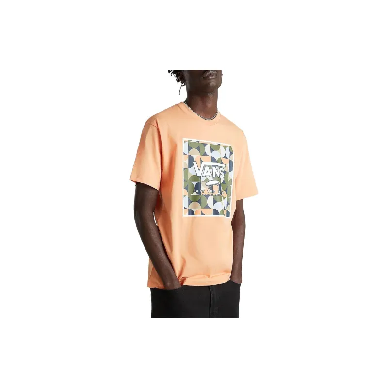 Vans T-Shirts Men Orange-3