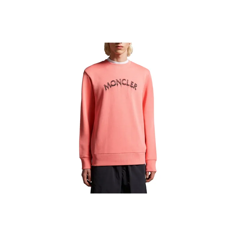 Moncler Logo embroidered Cotton Sweatshirt-2