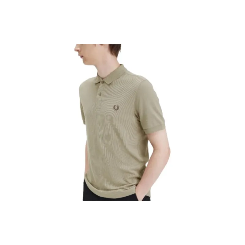FRED PERRY Polo Shirt Men's Green-4