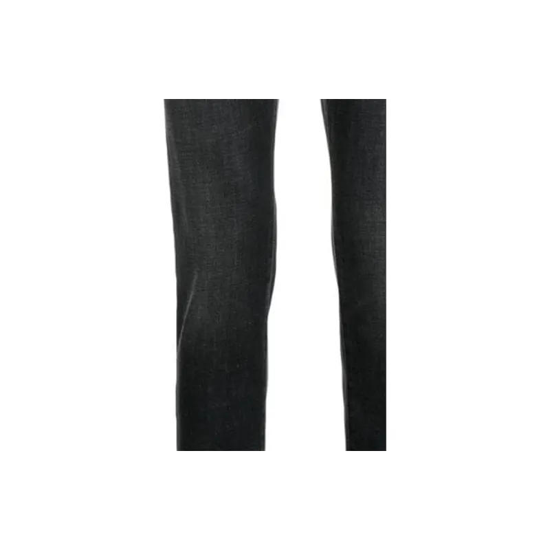 BARBA Logo patch Stretch Skinny Jeans-5