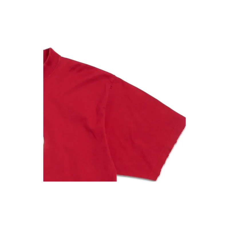 Balenciaga T Shirts Unisex Red-6