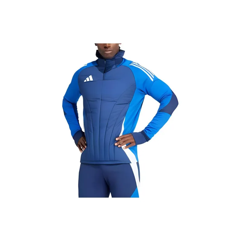 Adidas Tiro 24 Competition Winterized Top Retro Sports Stand Collar Jackets Men's Royal Blue-1