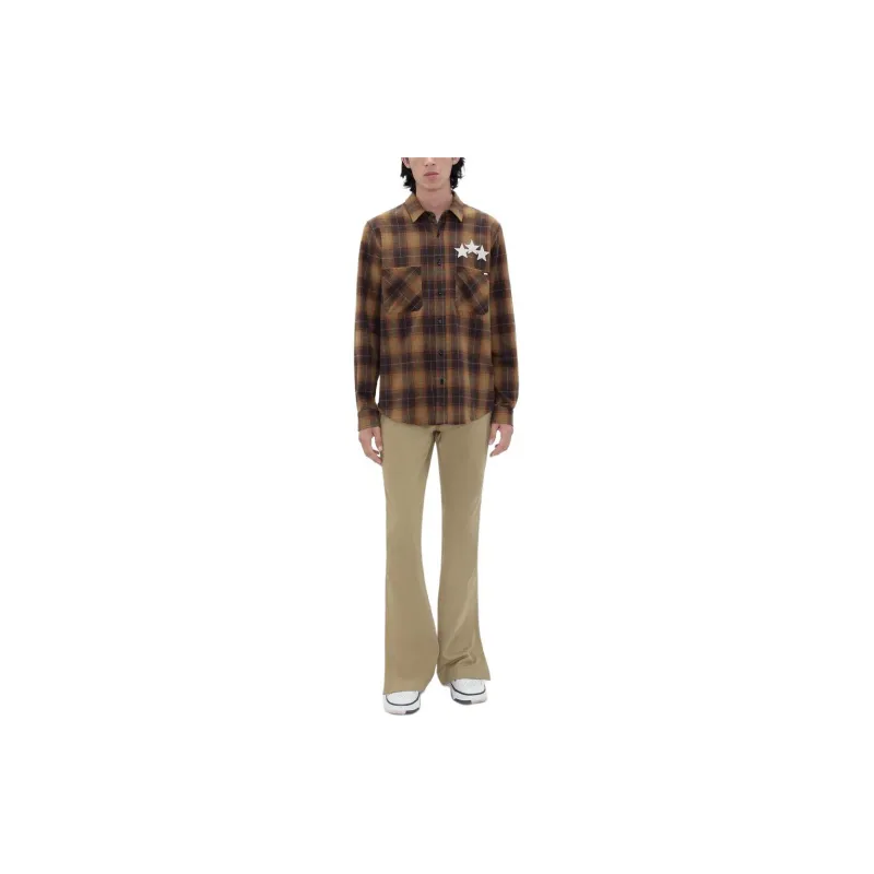 AMIRI Star Leather Flannel-1