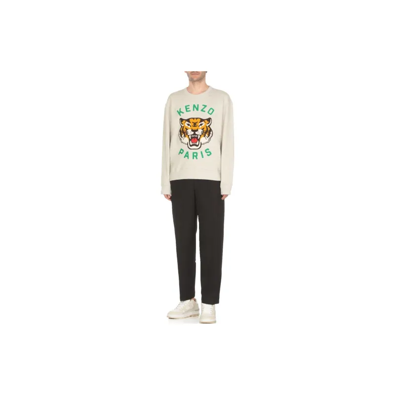 KENZO Lucky Tiger Embroidered Crewneck Sweatshirt-1