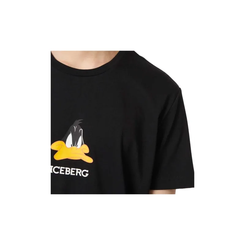 Iceberg T Shirts Men Black-1