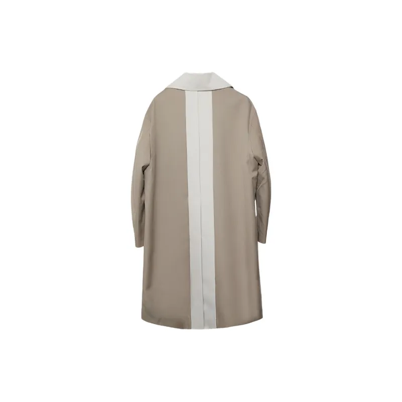 RAYSHOW Trench Coats Men-3