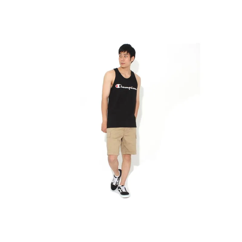 Champion Tank Tops Unisex Black-2