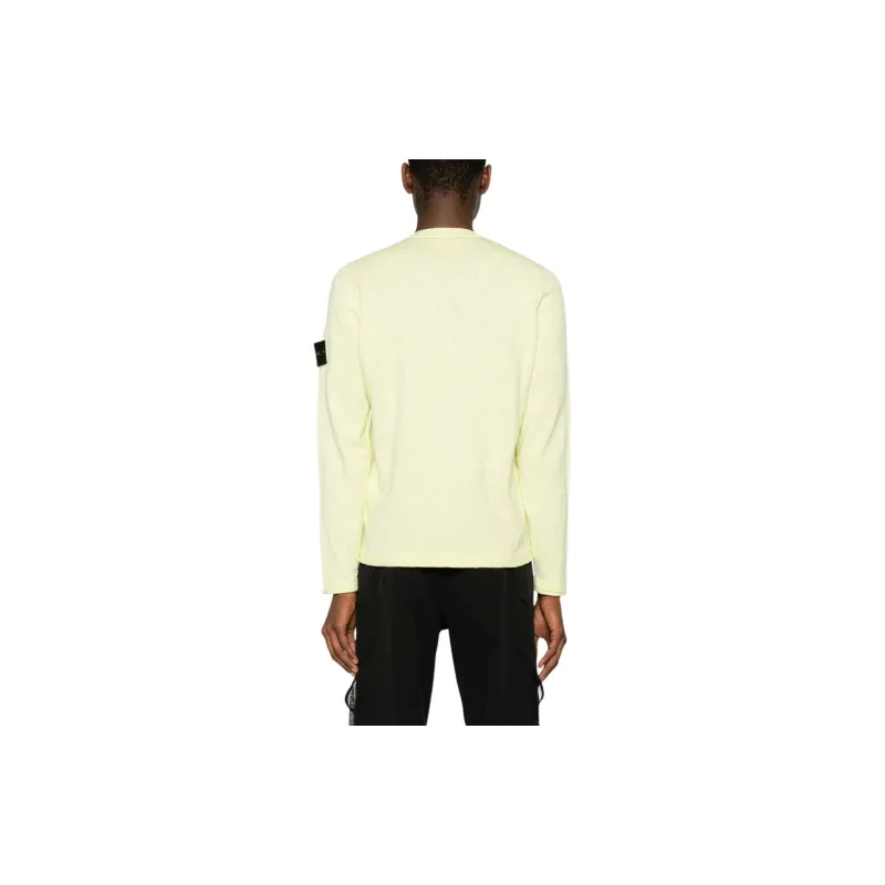 STONE ISLAND Compass appliqué Cotton blend Jumper-2