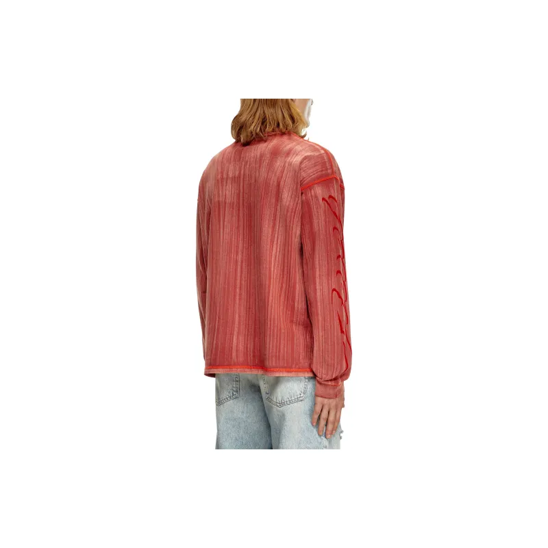 DIESEL Graphic print Cotton Jumper-1