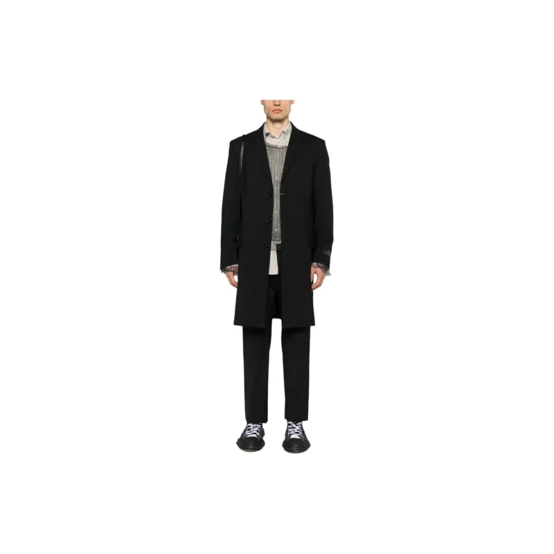 MM6 Maison Margiela Panelled Pinstripe Tailored Trousers-2