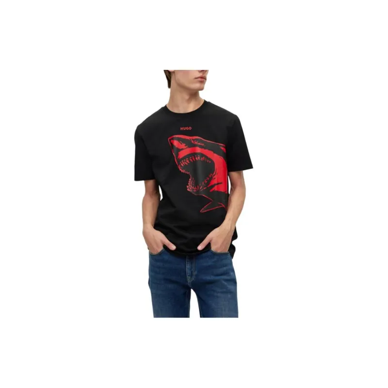 HUGO BOSS T Shirts Men Black-5