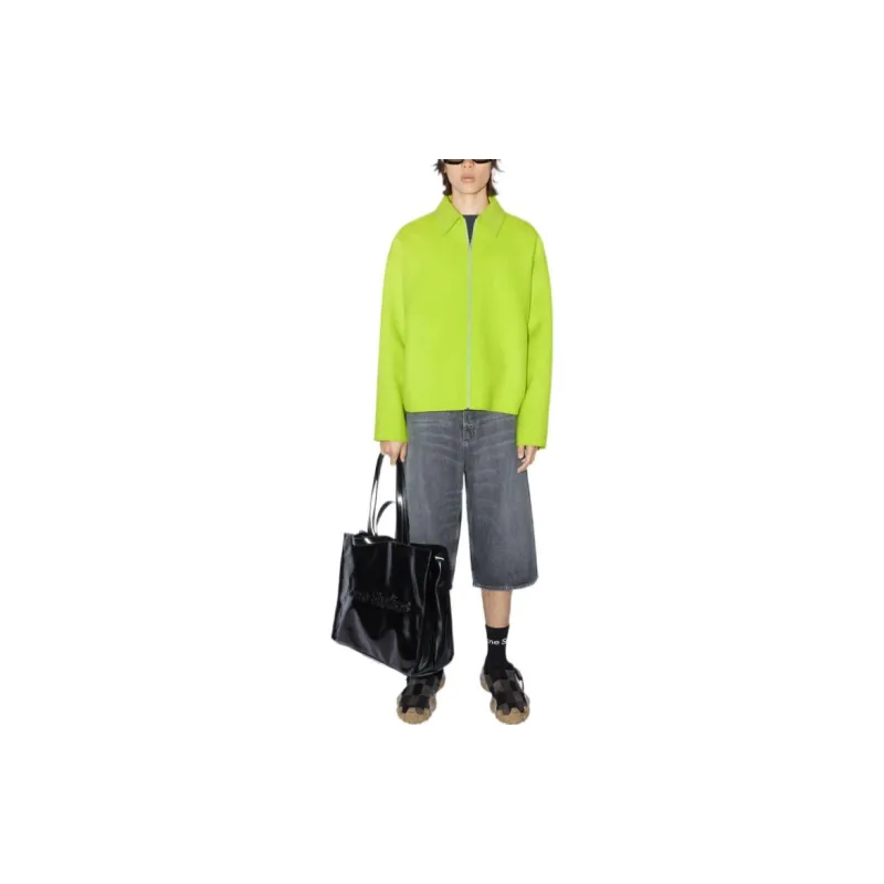 Acne Studios Jackets & Coats Men's Lime Green-1