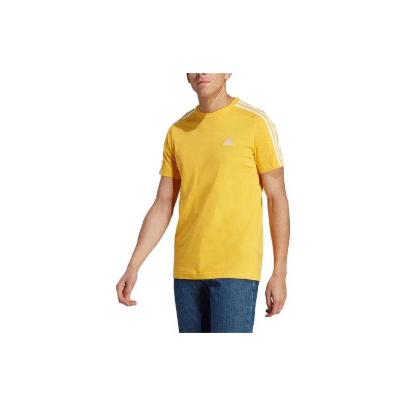 Adidas Essential T-Shirts Men Yellow-1